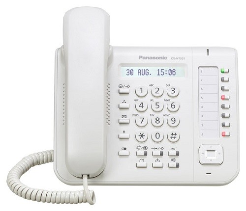 Проводной IP-телефон Panasonic KX-NT551RU