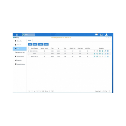Модуль Billing для S300