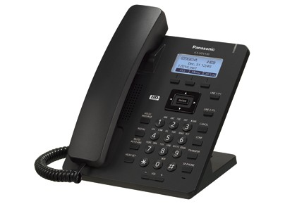 Проводной SIP-телефон Panasonic KX-HDV130RUB